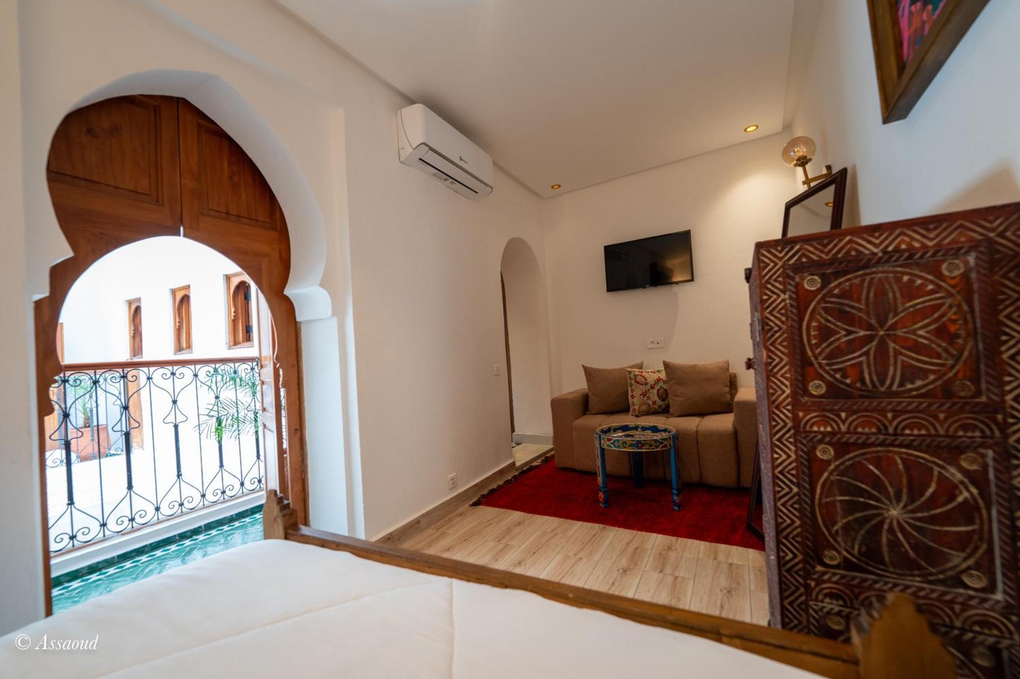 Riad Lella Chama Чефчауен Екстериор снимка