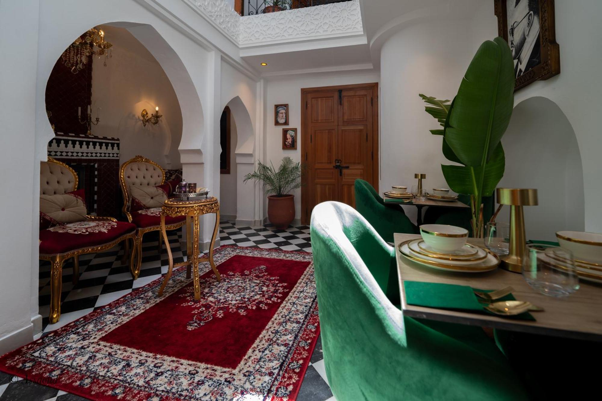 Riad Lella Chama Чефчауен Екстериор снимка