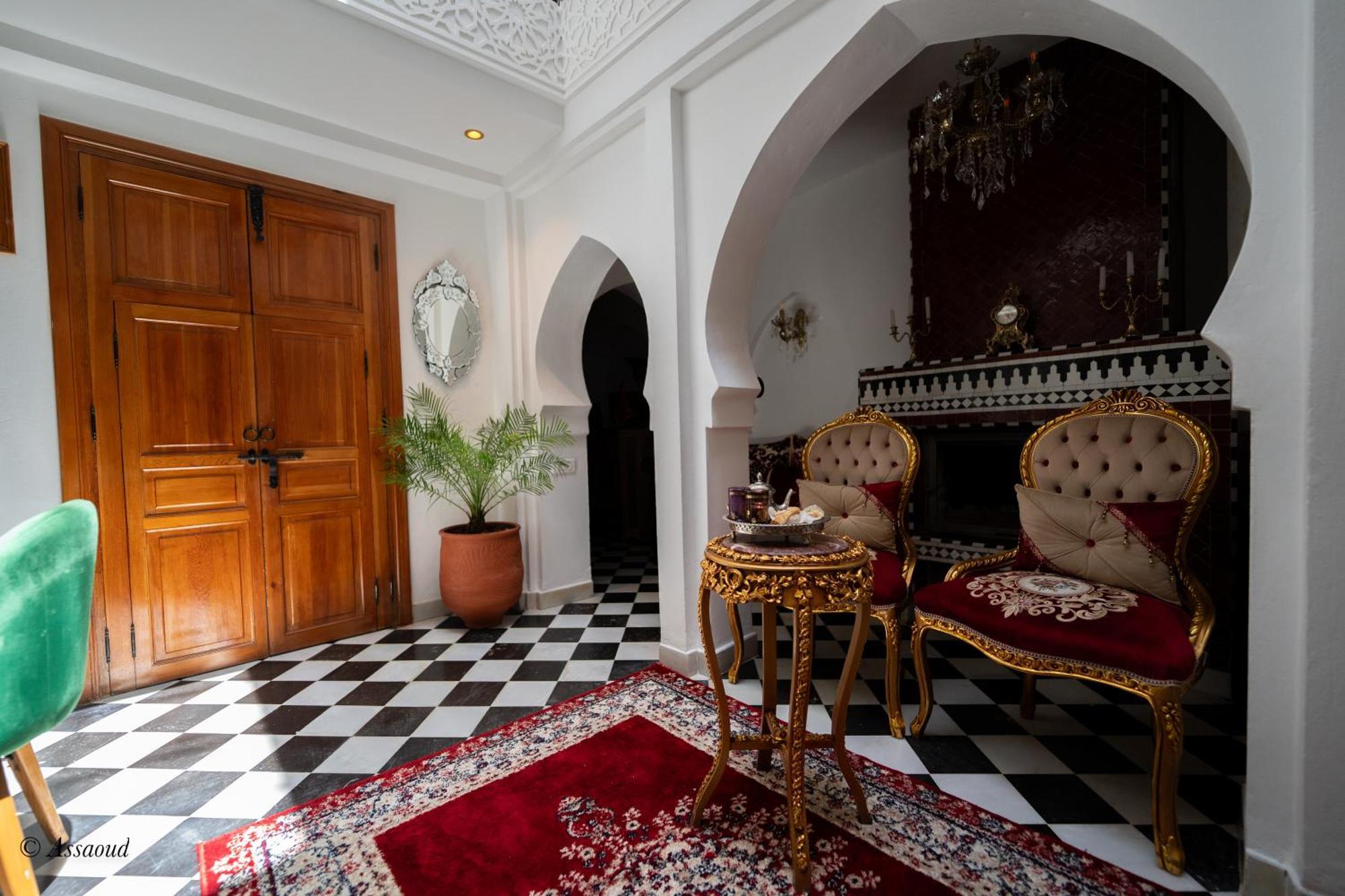 Riad Lella Chama Чефчауен Екстериор снимка