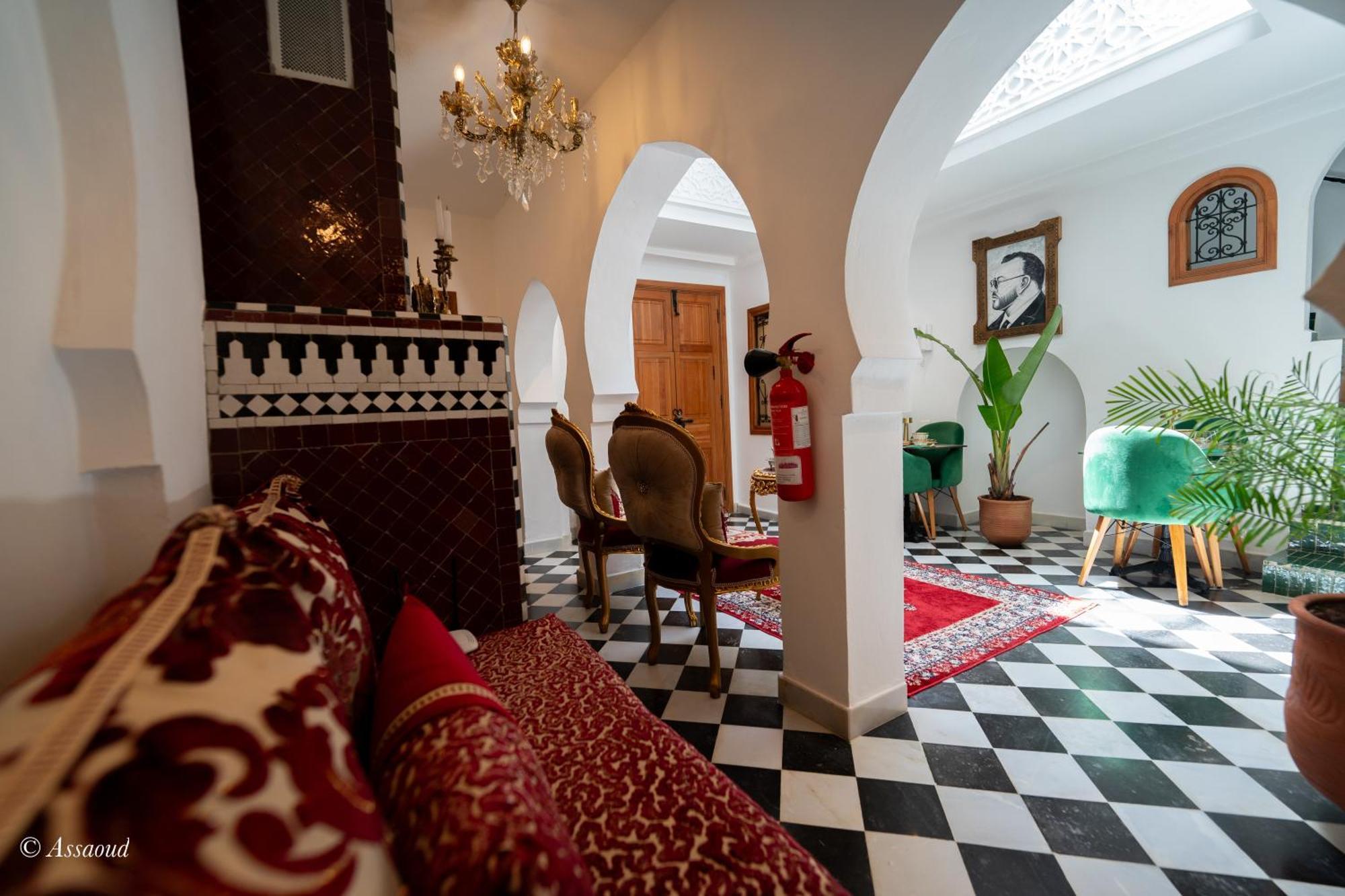 Riad Lella Chama Чефчауен Екстериор снимка
